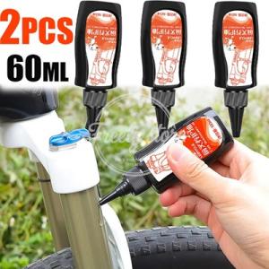【並行輸入品】1/2 個 60 ミリリットルマウンテンバイクフロントフォークショックアブソーバーオイ...