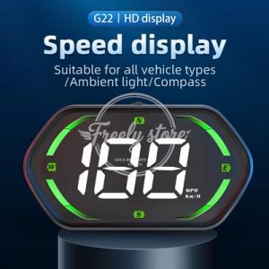 【並行輸入品】USB 車 HUD ヘッドディスプレイデジタルスピードメーター GPS スピードメータ...