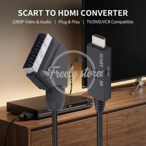 【並行輸入品】HDMI対応 1080Pコンバーターケーブル HD 720P/1080Pスイッチ ビデオオーディオコンバーターアダプター HDTVボックス用 HDMI出力