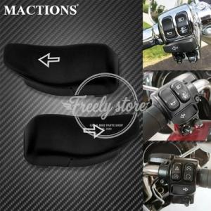 【並行輸入品】2xmotorcycleウィンカー延長キャップスイッチボタン拡張カバーハーレーツーリン...