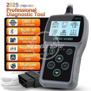 【並行輸入品】車 診断スキャンツール車両 OBD2 コードリーダー OBDII スキャナクリア/消去...