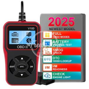 【並行輸入品】OBD 2 スキャナ OBD2 コードリーダー V100 汎用車診断ツール自動車アクセ...