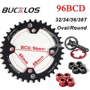 【並行輸入品】BUCK96LOS-BCDインチチェーンリング ナローワイド 楕円形チェーンホイール ...