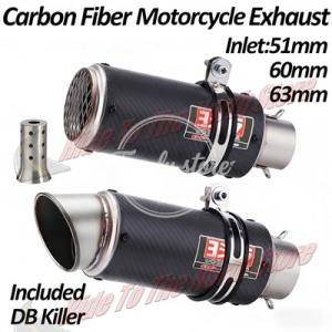 【並行輸入品】51mm 60mm 63mm ヨシ バイク用マフラー カワサキ250〜1000 ZX6...