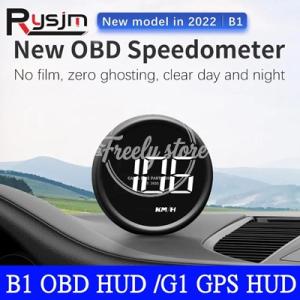 【並行輸入品】車 ヘッドアップディスプレイ スピードメーター 水温計 電圧計 過スピードアラーム O...