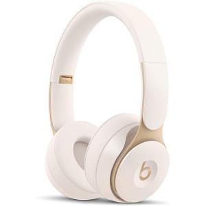 Beats Solo Pro Wireless ワイヤレスノイズキャンセリングヘッドホン アイボリー MRJ72FE/A