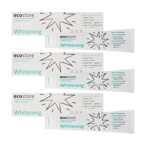 ecostore(エコストア) トゥースペースト 歯磨き粉 ホワイトニング 100g 3本キット 天...