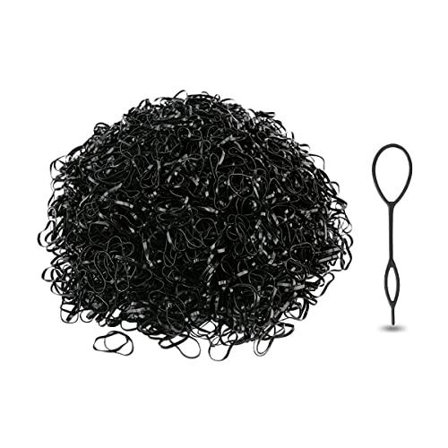 shefun ヘアゴム こども 子供 髪ゴム 1000本 ベビーヘアゴム 小さい キッズ ヘアアクセ...