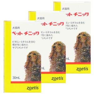 【3個セット】ペットチニック 犬猫用 30mL｜free-store78