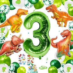 誕生日 飾り付け 男の子 風船 恐竜 バルーン グリーン HAPPY BIRTHDAY ハッピーバースデー バルーン恐竜セット6歳以上子供用 (｜free-store78