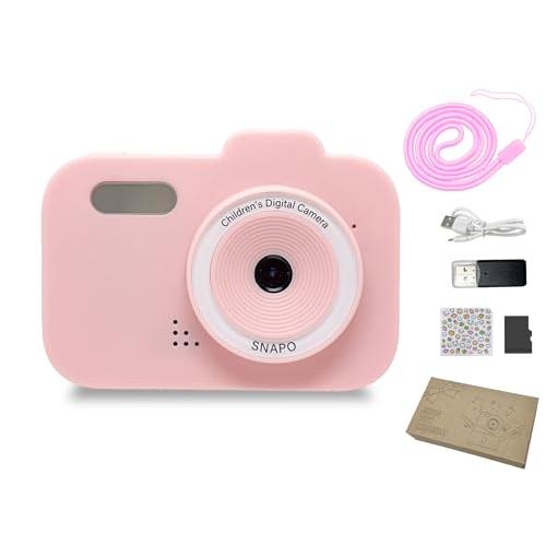 キッズカメラ トイカメラ SNAPO microSDカード32GB付 カードリーダー付 日本企画商品...