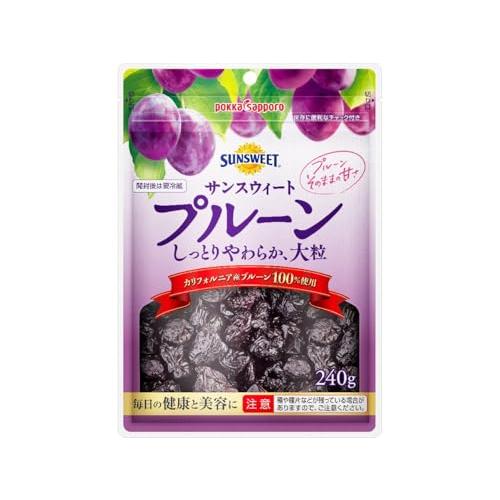 ポッカサッポロ サンスウィート プルーン チャック付 240g