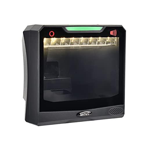 LENVII E688デスクトップ自動スキャン2Dバーコードスキャナー有線バーコードリーダー1DQR...