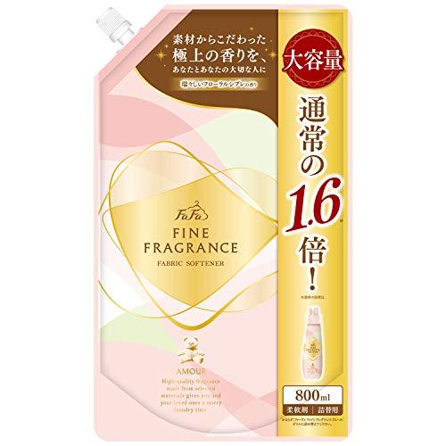 大容量ファーファファインフレグランス 柔軟剤 アムール800ml 詰替 フローラルシプレの香り
