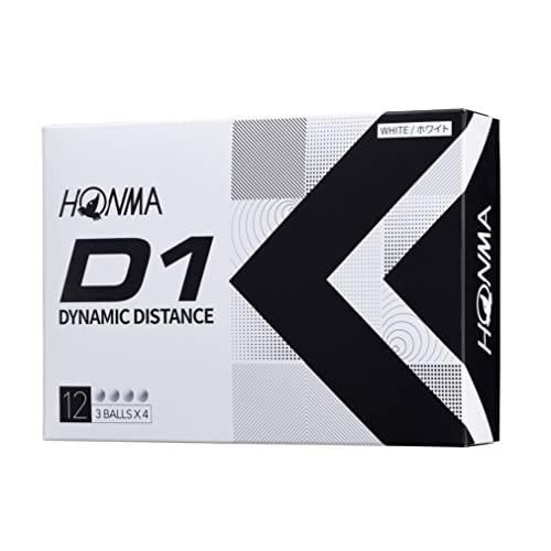 【3ダースセット】 ホンマ ゴルフ ボール D1 D-1 BT2201 まとめ買い 2ピース ソフト...