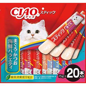 CIAO (チャオ) CIAOスティック まぐろ・かつお海鮮バラエティ 20本｜free-store78