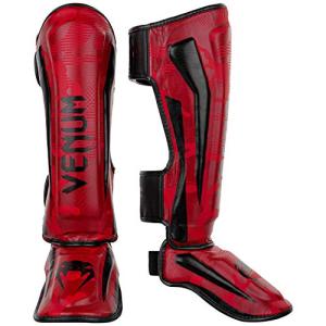 VENUM エリート シンガード Elite Shin Guards レッド/カモ VENUM-1394-499 (L)｜free-store78