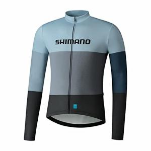 2021年モデル SHIMANO サイクリングジャージ バーテックスプリントジャージ AQUA L(ヨーロッパサイズ) 身長目安:177-178｜free-store78