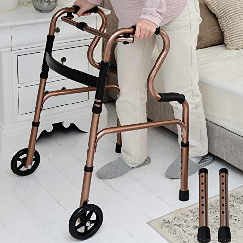 山善(YAMAZEN) 歩行器 立ち上がり補助 完成品 3WAY (キャスター付き 交互式 固定式)...