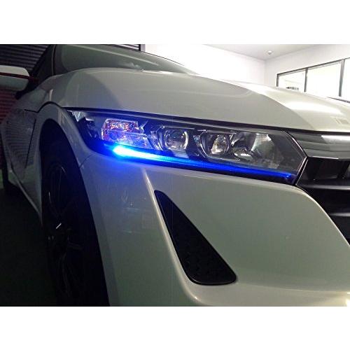 アクア(Aqua) S660 ヘッドライトフィルム ブラックスモーク -