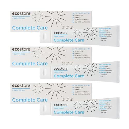 ecostore(エコストア) トゥースペースト 歯磨き粉 コンプリートケア 100g 3本キット ...