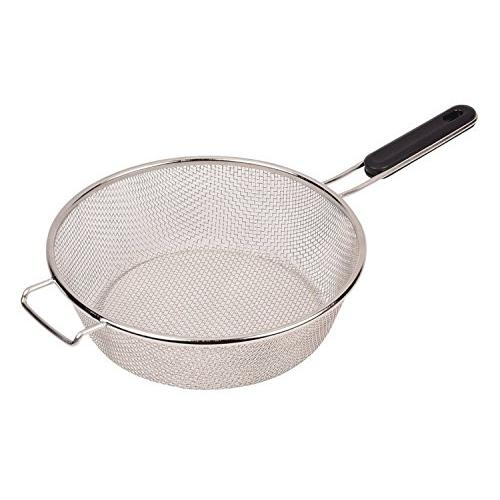 パール金属 セモリナ フライパン ストレーナー 26・28cm兼用 シルバー HB-865