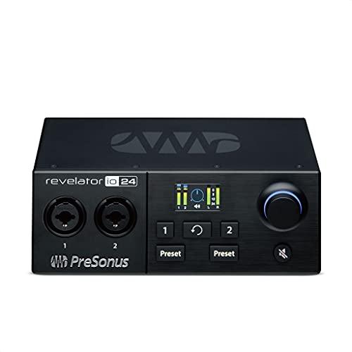 PreSonus Revelator io24 オーディオ/MIDIインターフェース エフェクト/ミ...