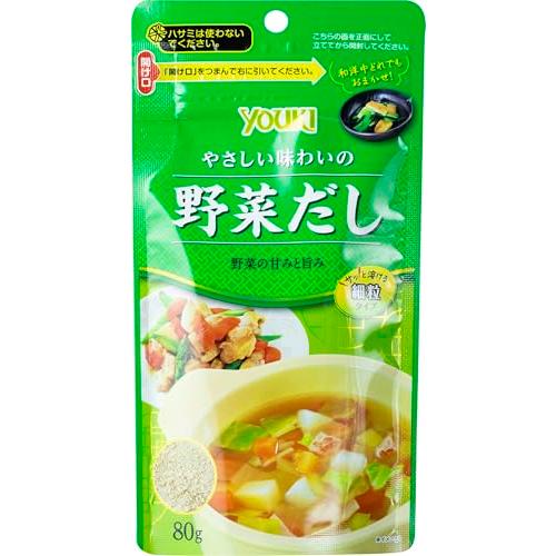 ユウキ やさしい味わいの野菜だし/細粒 80g