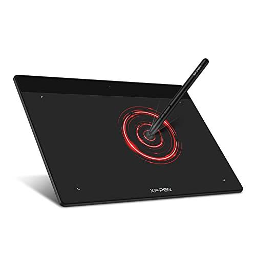 XPPen ペンタブ 4.8×3インチ 板タブ スマホ対応 充電不要ペン イラスト 入門用 OSU ...