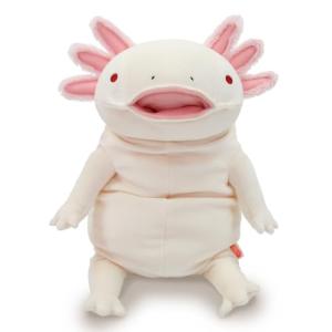 ウーパールーパーぬいぐるみ もちうぱ ホワイト Lサイズ ウーパールーパー ぬいぐるみ シナダ