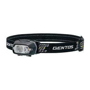 GENTOS(ジェントス) LED ヘッドライト 【明るさ230ルーメン/実用点灯3.5時間/1m防水/暖色サブLED】 単4形電池2本使用 オ｜free-store78