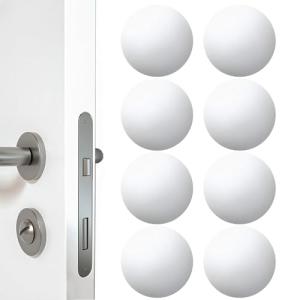 戸当たりクッション 壁 クッション 冷蔵庫 扉 クッション 8枚セットドア衝突防止 ドアノブ衝突防止 シリコン壁紙マット 衝突防止 シリコンマッ