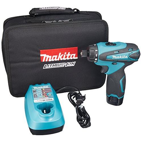 マキタ(Makita) 充電式ドライバドリル 10.8V 可変速逆回転 本体付属バッテリー1個搭載モ...