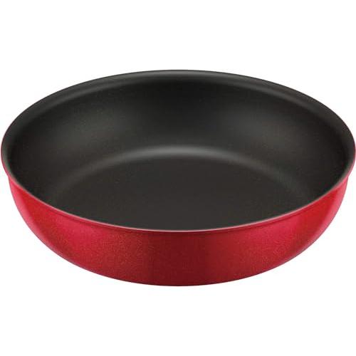 サーモス デュラブルシリーズ 取っ手のとれるフライパン 24cm レッド IH対応 KVA-024 ...