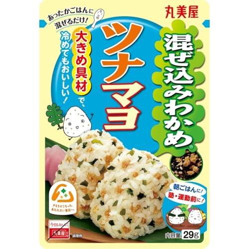 丸美屋 混ぜ込みわかめ 和風ツナマヨ 29g×10個