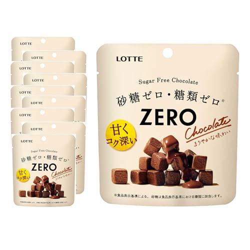 ロッテ ゼロ シュガーフリーチョコレート 40g×10個