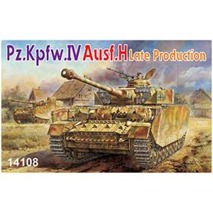 ドラゴン 1/144 ミニアーマーシリーズ ドイツ軍 IV号戦車H型 後期生産型 プラモデル DR14108