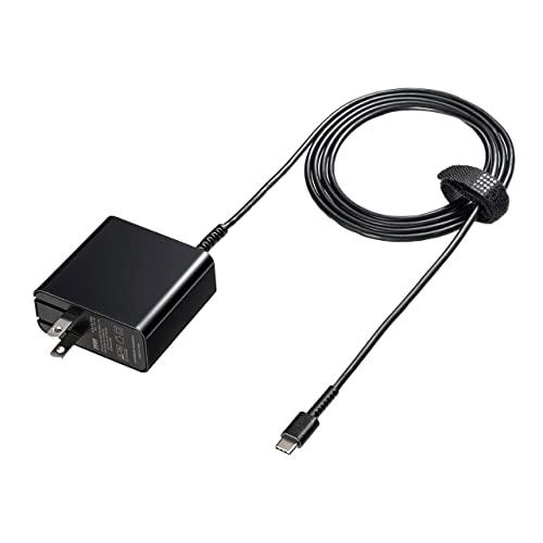 サンワサプライ AC充電器 USB Power Delivery対応(PD45W) USB Type...