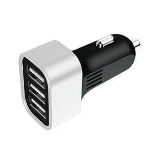 ミラリード USBカーチャージャー USBソケット(3ポート) BK 汎用 PJ-1718｜free-store78