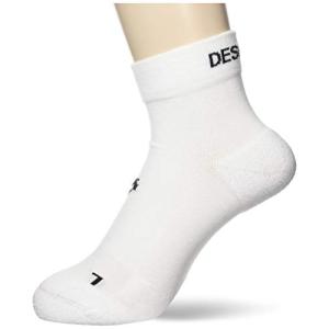デサント  靴下 ショートソックス アーチサポート ランニング ウォーキング トレーニング ホワイト 22-24｜free-store78