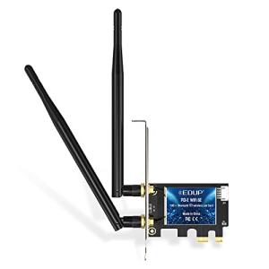 EDUP WiFi 6E PCIe 無線LANカード AX5400Mbps WiFi 6 Bluetooth 5.2 AX210モジュー PCI｜free-store78