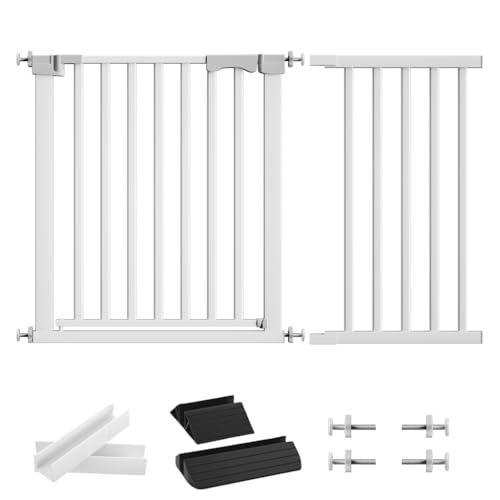 コブキBUJI ベビーゲート ペットゲート 突っ張り式 置くだけ 76cm高 111~118cm幅調...