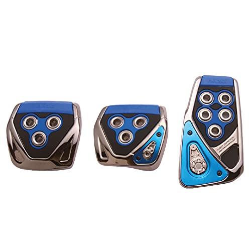 カーメイト 車用 ペダルセット RAZO GTスペック MT-S カーボン ブルー 適合:クレスタ他...