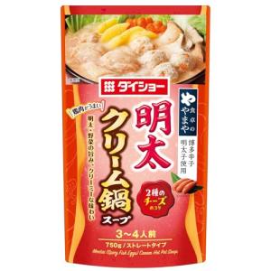 ダイショー 明太クリーム鍋スープ 750g
