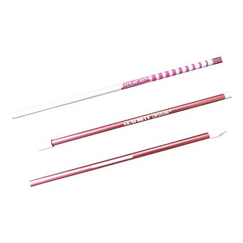 Tour AD スイング練習用品 アライメントスティック グラファイトデザイン (ピンク)