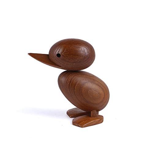 (hej e) Ducking 子アヒル 木製 北欧雑貨 置物 木のオブジェ