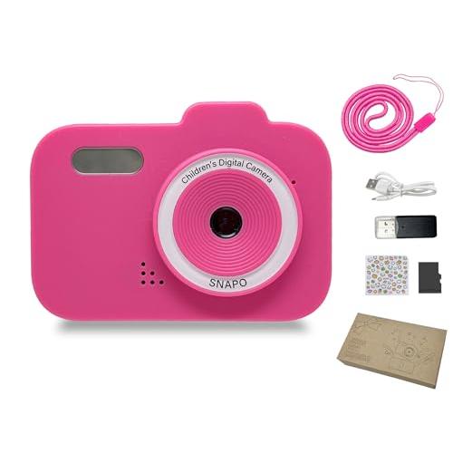 キッズカメラ トイカメラ SNAPO microSDカード32GB付 カードリーダー付 日本企画商品...