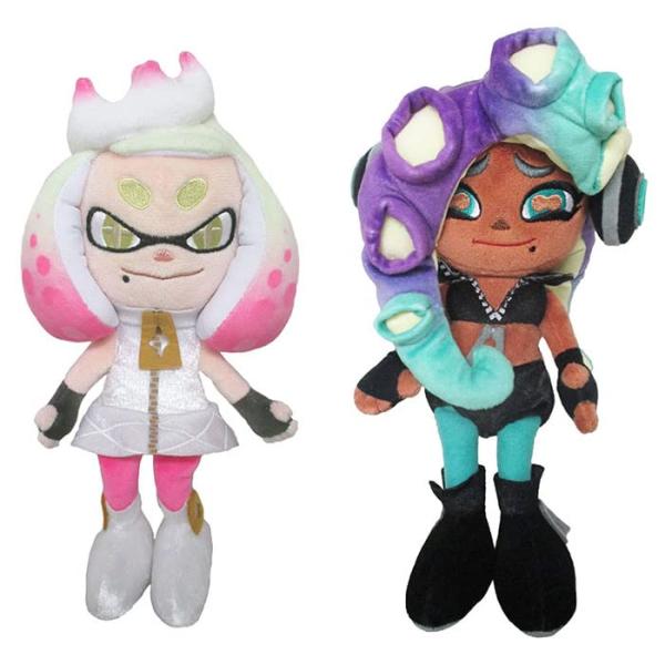 スプラトゥーン2 ぬいぐるみ テンタクルズ ヒメ ＆ イイダ (S) ２種セット 高さ24cm スプ...