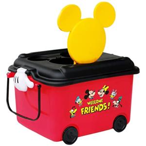 錦化成 日本製 おもちゃ箱 ミッキーマウス R-ret レッド｜free-store78
