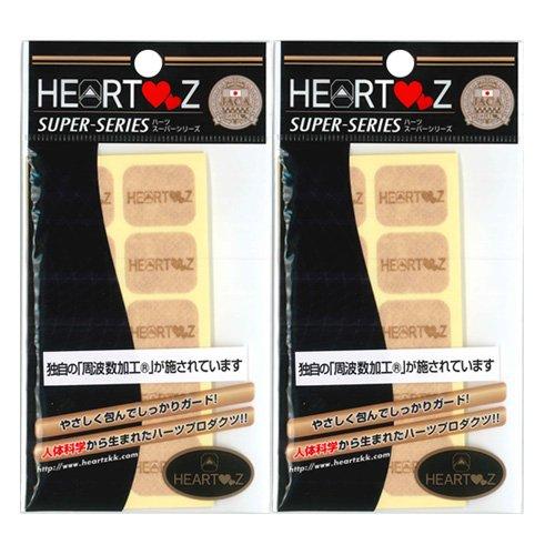 【HEARTZ(ハーツ)】ハーツスーパーシール レギュラータイプ 80枚入（8シート）x2個セット